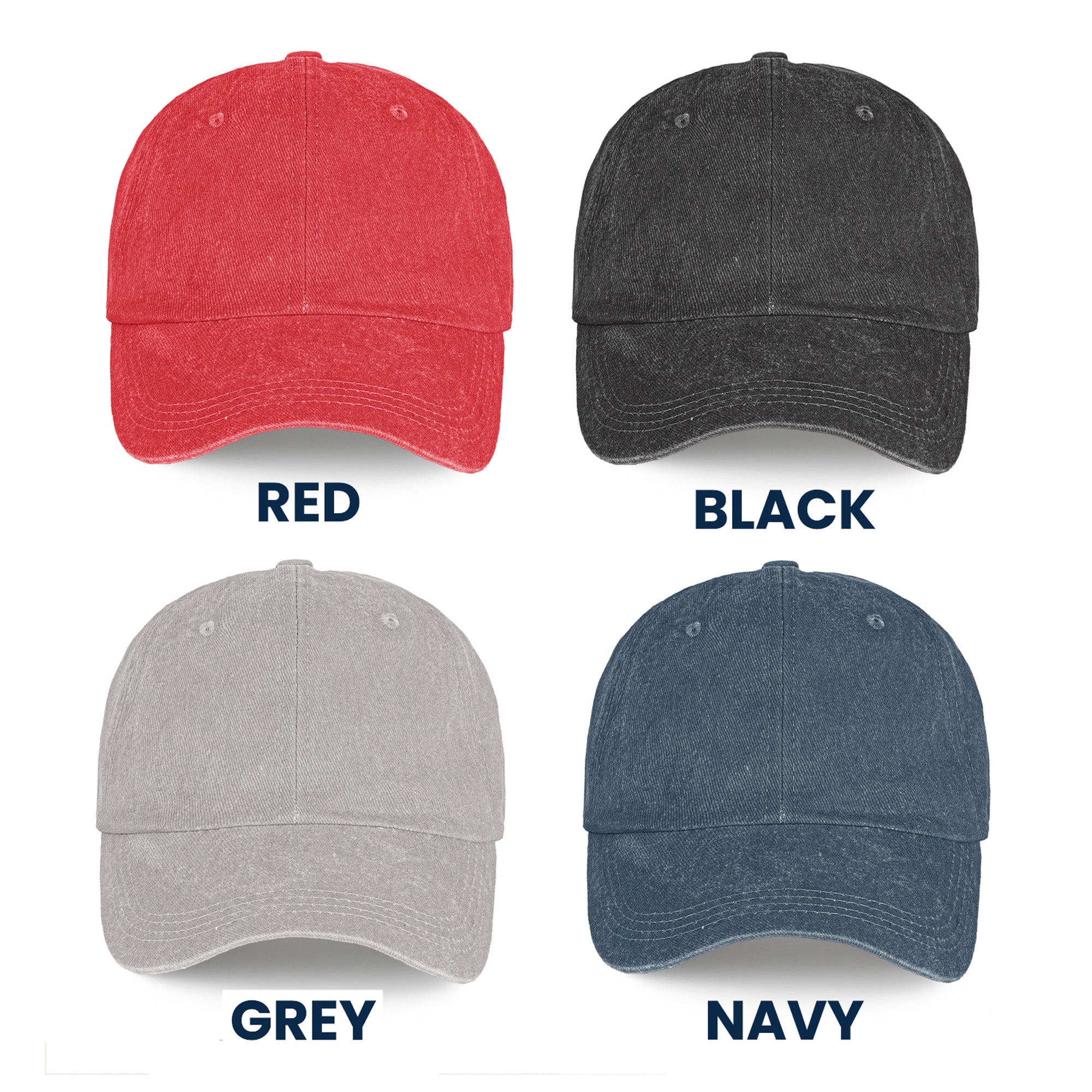 Legend, Husband, Dad And Grandpa - Personalized Distressed Denim Cap