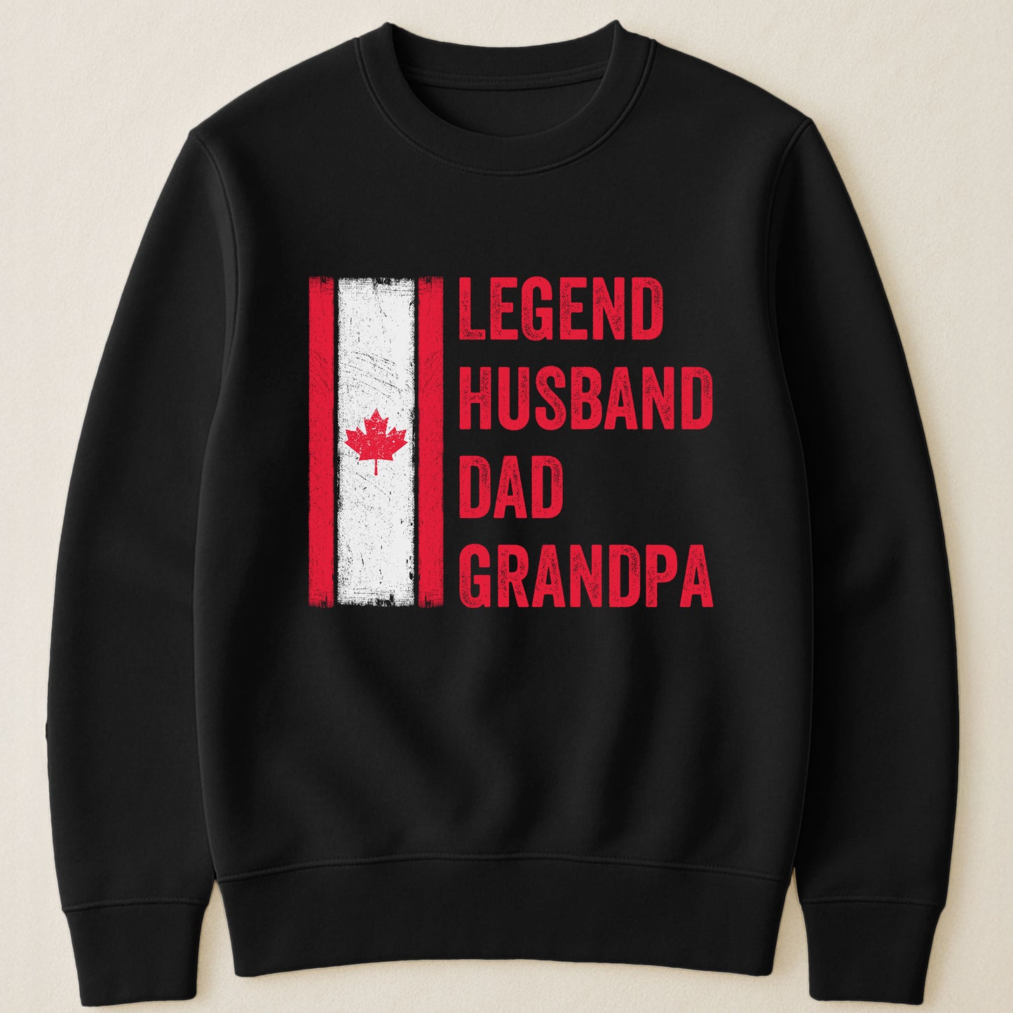 Legend, Husband, Dad And Grandpa Canada Version - Shirt
