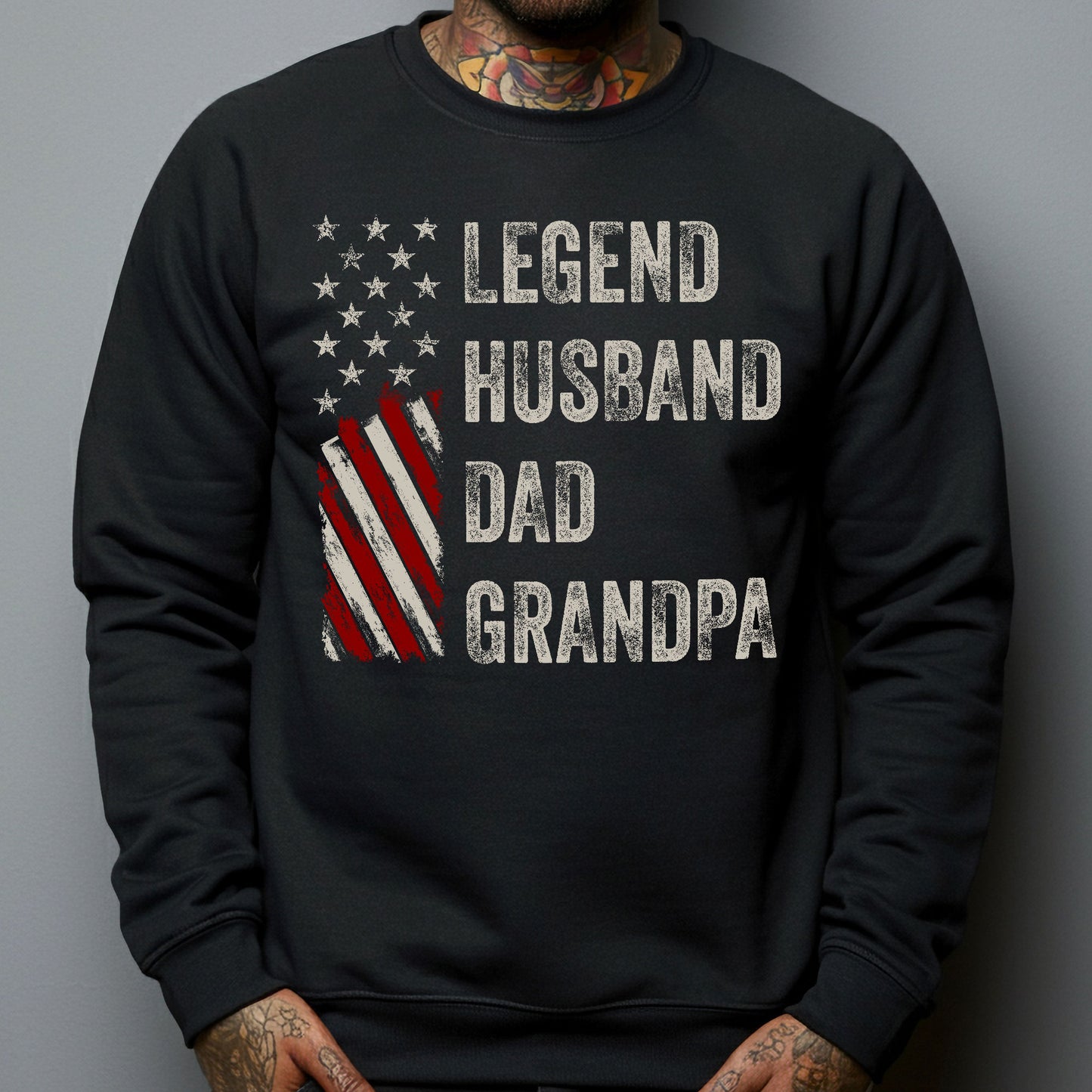 Legend, Husband, Dad And Grandpa - Shirt