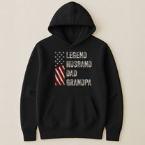 Legend, Husband, Dad And Grandpa - Shirt