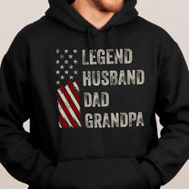 Legend, Husband, Dad And Grandpa - Shirt