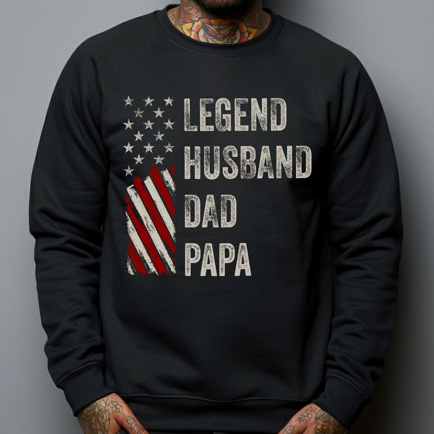 Legend, Husband, Dad And Papa - Shirt