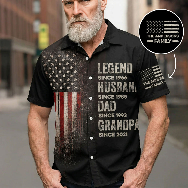 Legend,-Husband,-Dad-And-Grandpa-Custom-Family-Name-Personalized-Hawaiian-Shirt-5