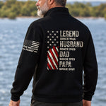 Legend,-Husband,-Dad-And-Grandpa-Custom-Family-Name-Personalized-Sweatshirt-1