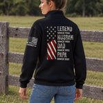 Legend,-Husband,-Dad-And-Grandpa-Custom-Family-Name-Personalized-Sweatshirt-2