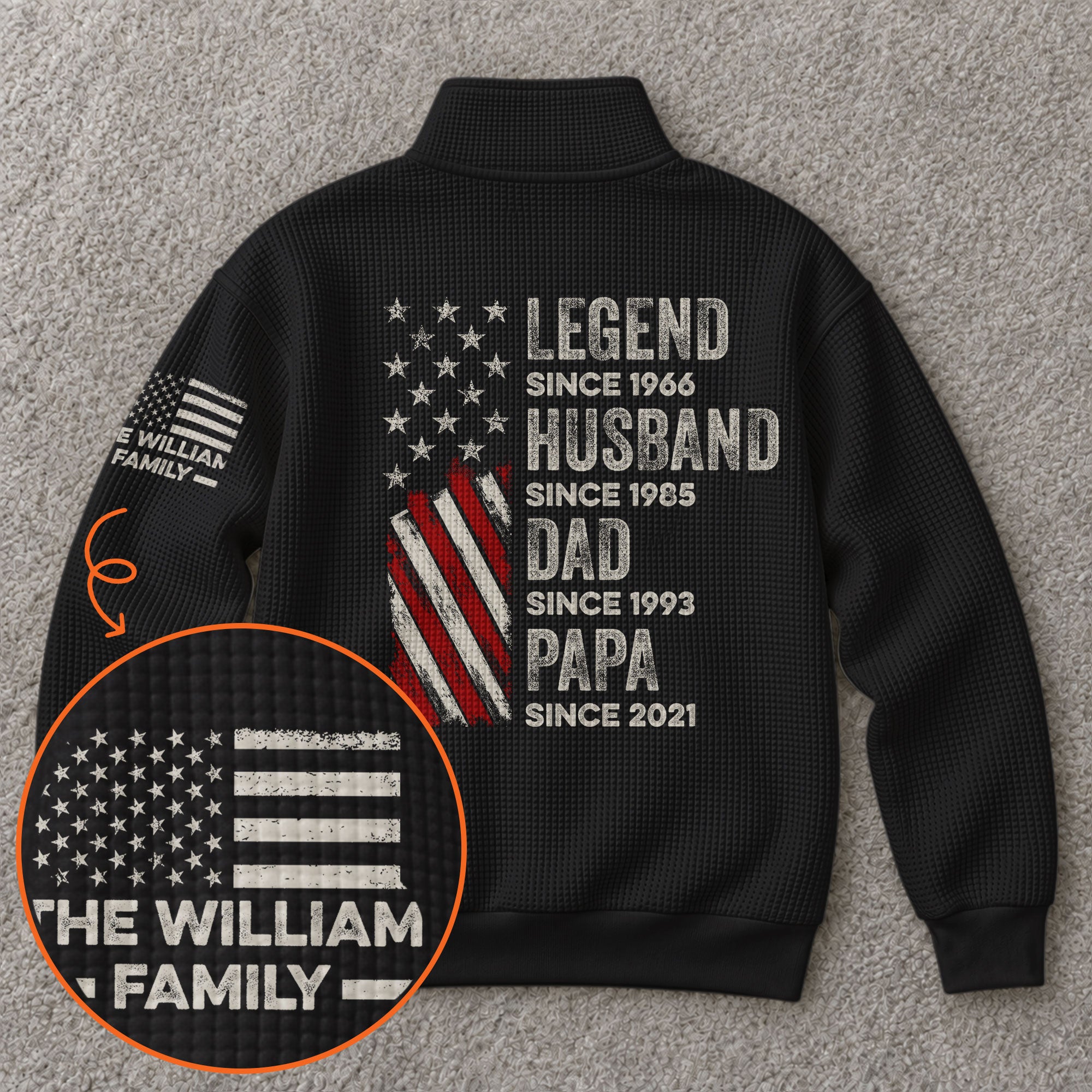 Legend,-Husband,-Dad-And-Grandpa-Custom-Family-Name-Personalized-Sweatshirt-3