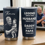 Legend-Husband-Daddy-Grandpa-Sketch-Art-Fathers-Day-Gift-For-Dad-Husband-Grandpa-Personalized-Tumbler-Cup-3