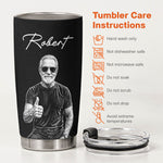 Legend-Husband-Daddy-Grandpa-Sketch-Art-Fathers-Day-Gift-For-Dad-Husband-Grandpa-Personalized-Tumbler-Cup-6