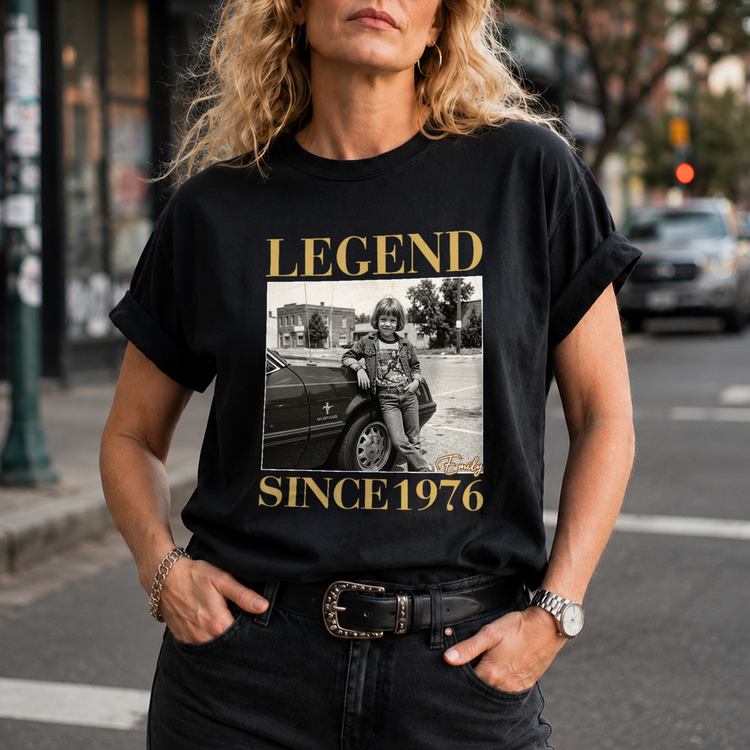 Legend-Since-Year-Custom-Photo-Shirt-Personalized-Shirt-2