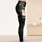 Leggings I Graduated Can I Go Back To Bed - Personalized Leggings