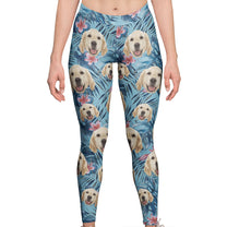 Leggings With Custom Face - Personalized Photo Leggings