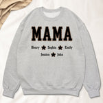 Leopard Border Title For Mom Grandma - Personalized Shirt
