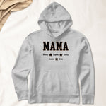 Leopard Border Title For Mom Grandma - Personalized Shirt