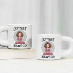 Let That S#!T Go - Personalized Chunky Mug