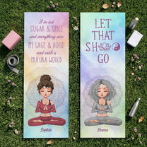 Let That Sh*t Go - Personalized Yoga Mat