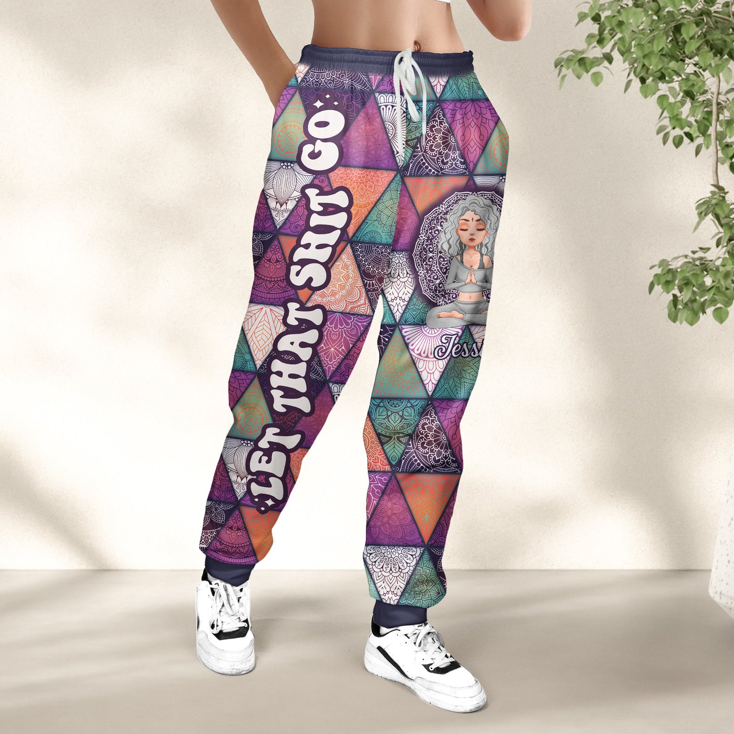 Let That Sh*t Go - Personalized Sweatpants