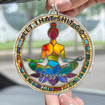 Let That Sht Go - Personalized Rear View Mirror Accessory