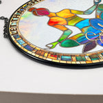 Let That Sht Go - Personalized Stained Glass Window Hanging Suncatcher