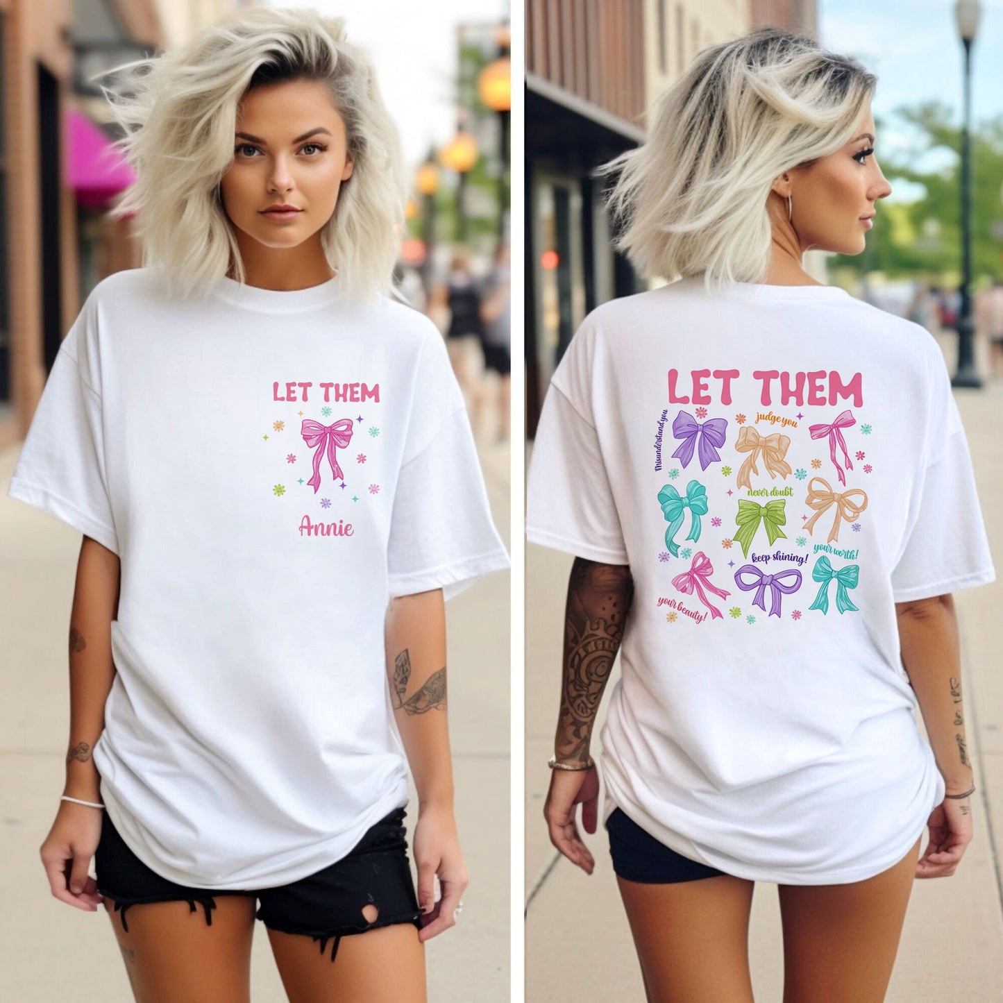 Let Them Inspirational - Personalized Shirt
