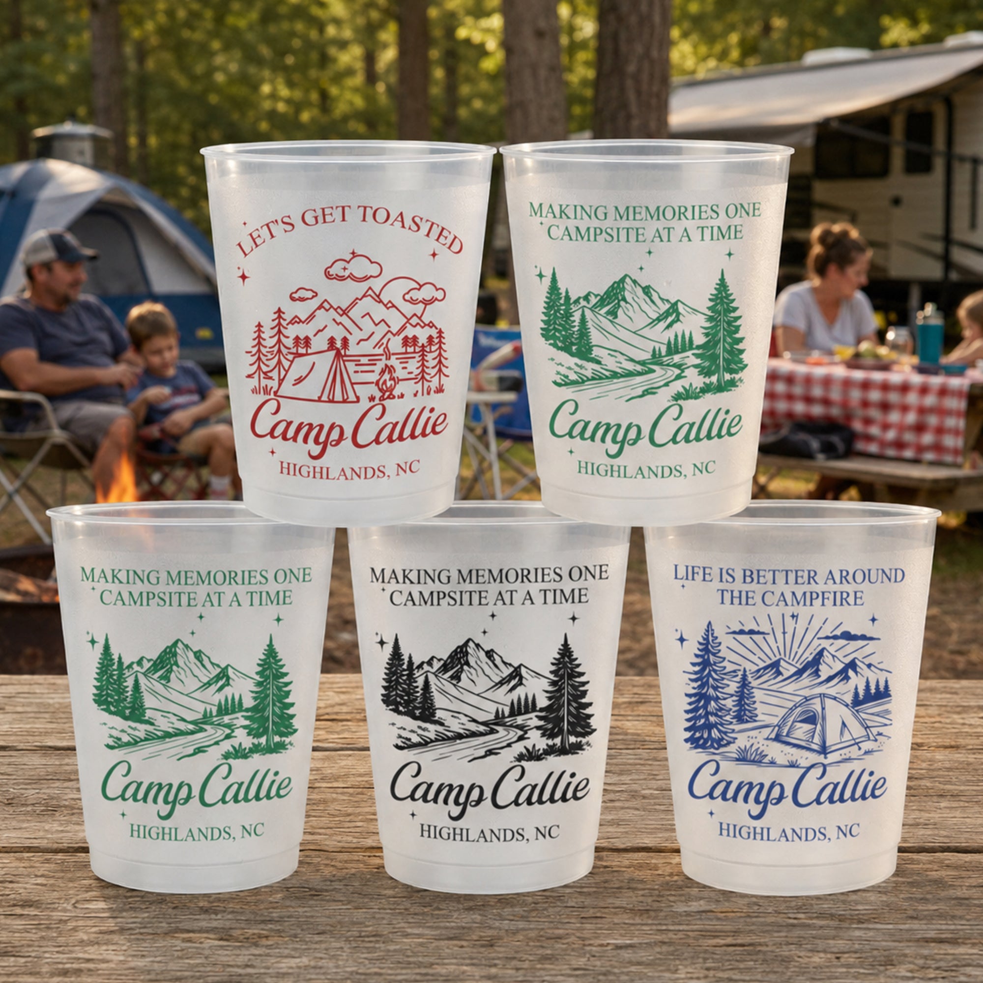 Let'S-Get-Toasted,-Camping-Party,-Party-Trip-Personalized-Cups-1