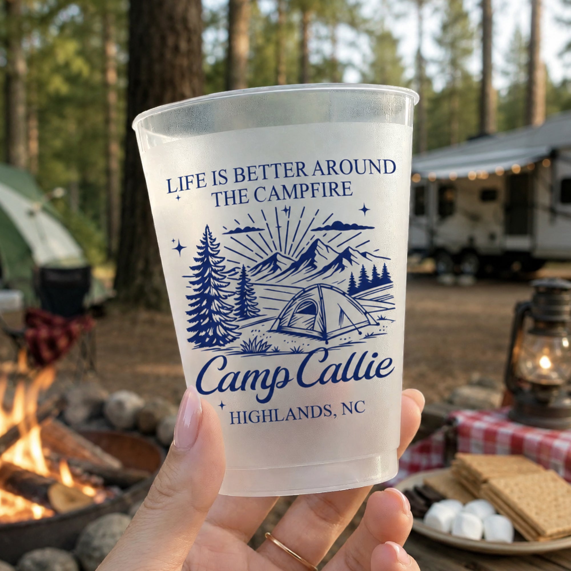 Let'S-Get-Toasted,-Camping-Party,-Party-Trip-Personalized-Cups-2