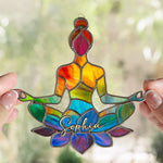 Let-That-Sht-Go-Colorful-Yoga-Personalized-Window-Hanging-Suncatcher-3