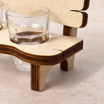 Let’s Drink Together For The Rest Of Our Lives - Personalized Liquor Bench