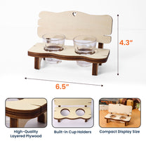Let’s Drink Together For The Rest Of Our Lives - Personalized Liquor Bench