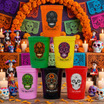 Let's Fiesta Mexican Dia De Los Muertos Party - Personalized Cups