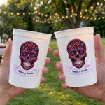 Let's Fiesta Mexican Dia De Los Muertos Party - Personalized Cups