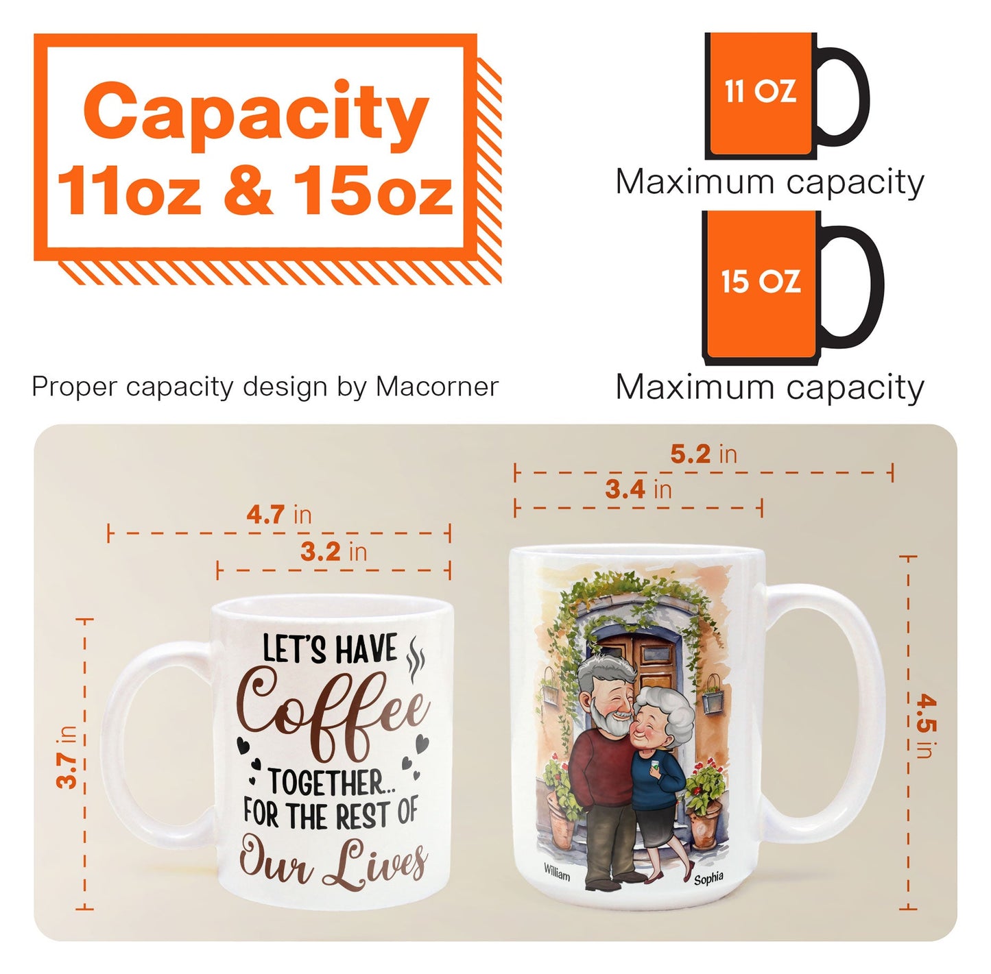 MUA Coffee Mug, Exquisite Life Essential, Coffe Cups, Combo of