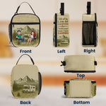 Let’s Sit By The Campfire - Personalized Lunch Bag