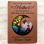 Letters To Loved One In Heaven - Personalized Leather Journal