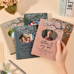 Letters To My Dad - Personalized Photo Leather Journal