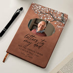 Letters To My Dad - Personalized Photo Leather Journal