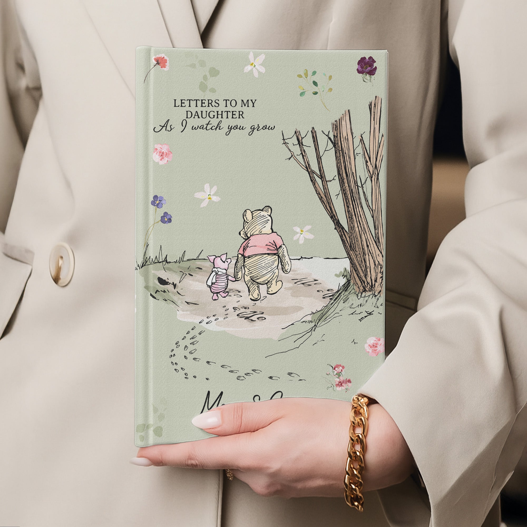 Letters To My Daughter As I Watch You Grow - Personalized Journal