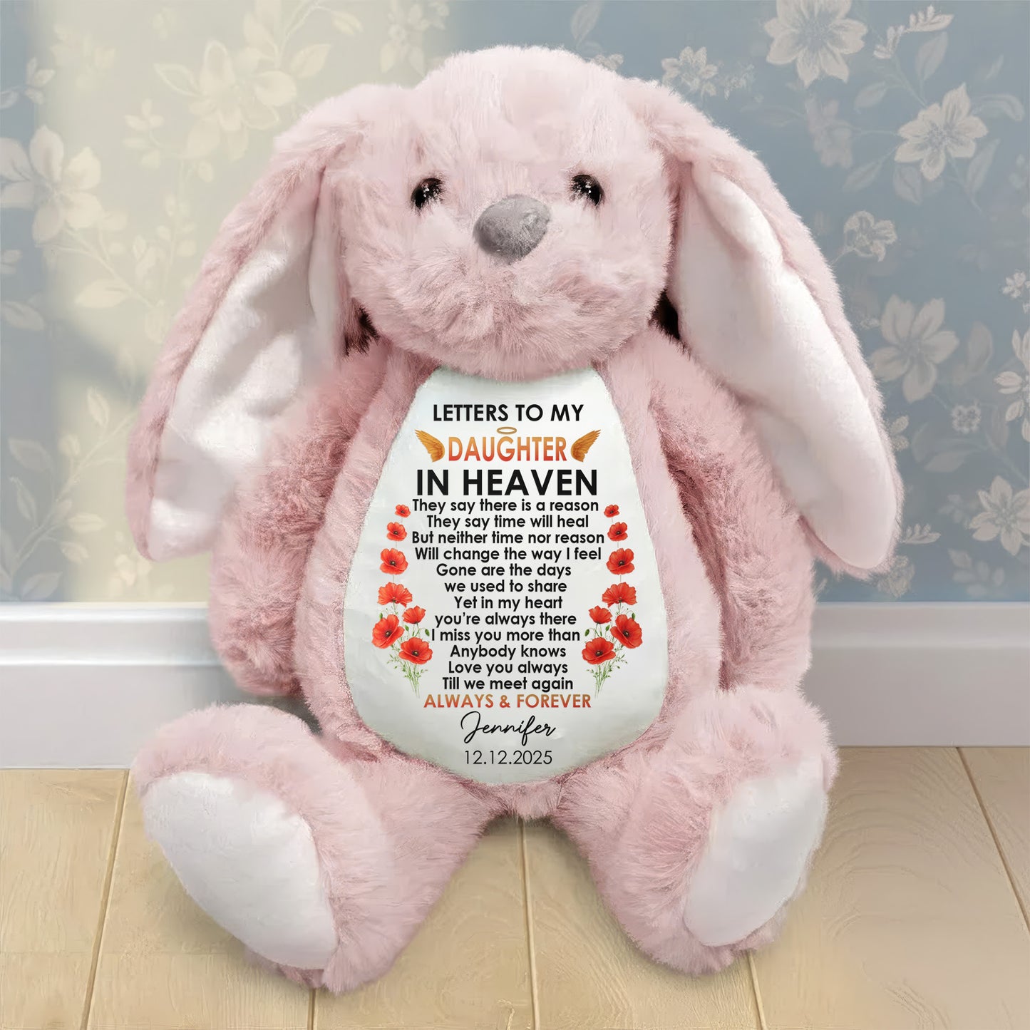 Letters-To-My-Son-Memorial-Gift-Personalized-Bunny-Plush-2