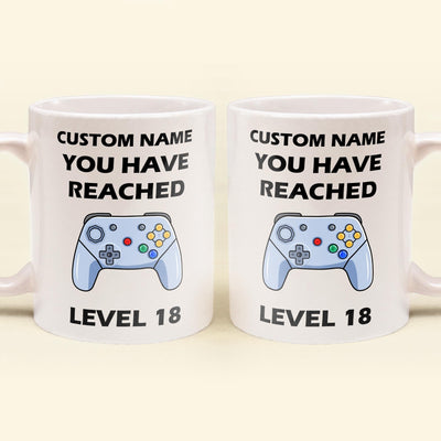 Level Mug - Personalized Mug - Birthday Gift For Friends And Family