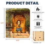Life Is Better In The Garden - Personalized 3D Wooden Puzzle Night Light