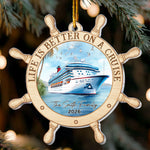 Life Is Better On A Cruise - Personalized Acrylic Ornament