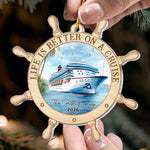 Life Is Better On A Cruise - Personalized Acrylic Ornament