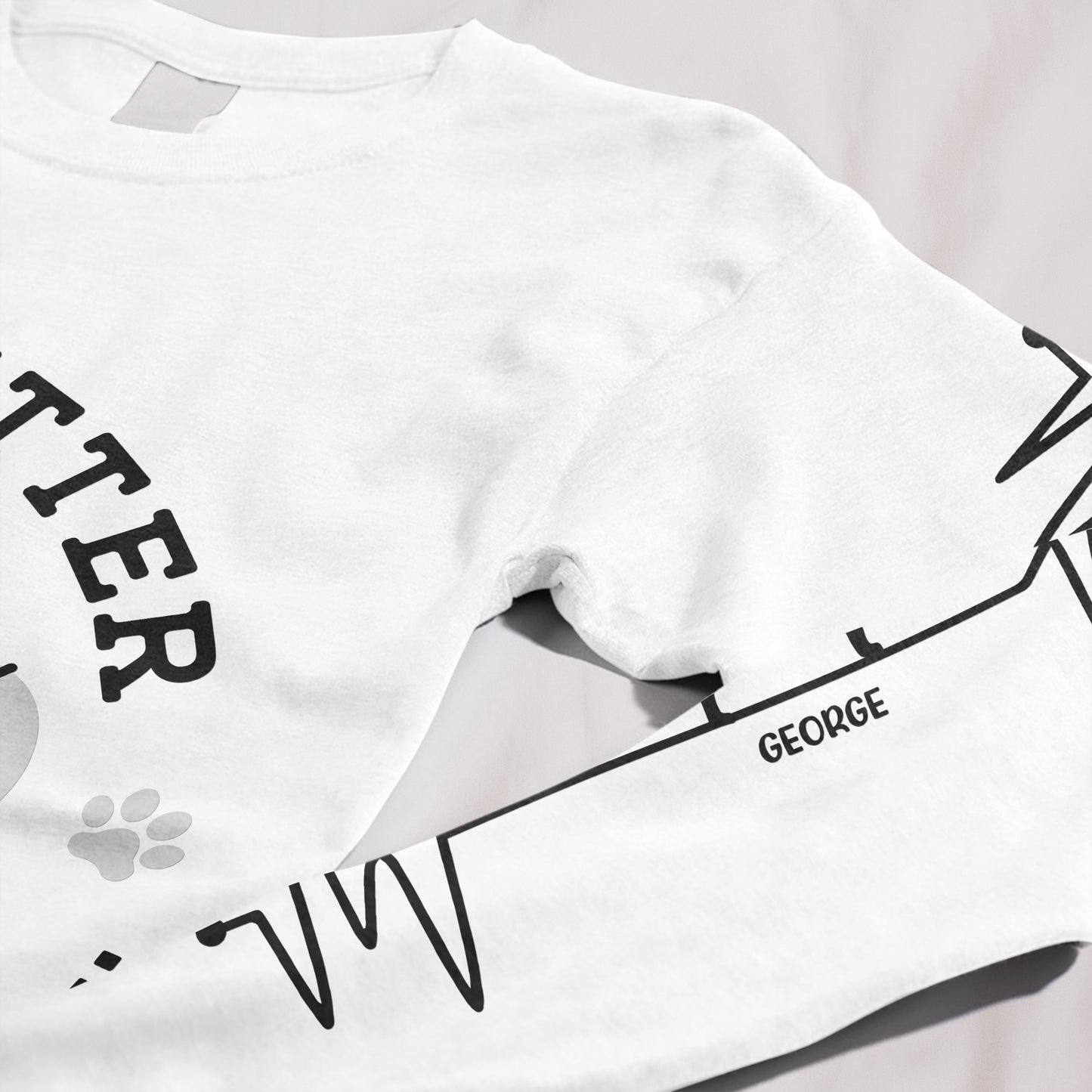 Life Is Better With A Dog Or Two Or Three - Custom Long Sleeve T-Shirt