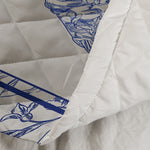 Life Is Better With Dogs Toile De Jouy Chinoiseries French Style - Custom Quilt Set