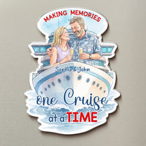 Life-Is-Better-When-We’re-Cruising-Together-Custom-Photo-Watecolor-Personalized-Magnet-2