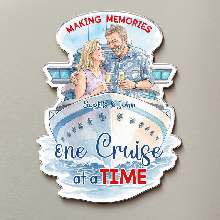Life-Is-Better-When-We’re-Cruising-Together-Custom-Photo-Watecolor-Personalized-Magnet-2
