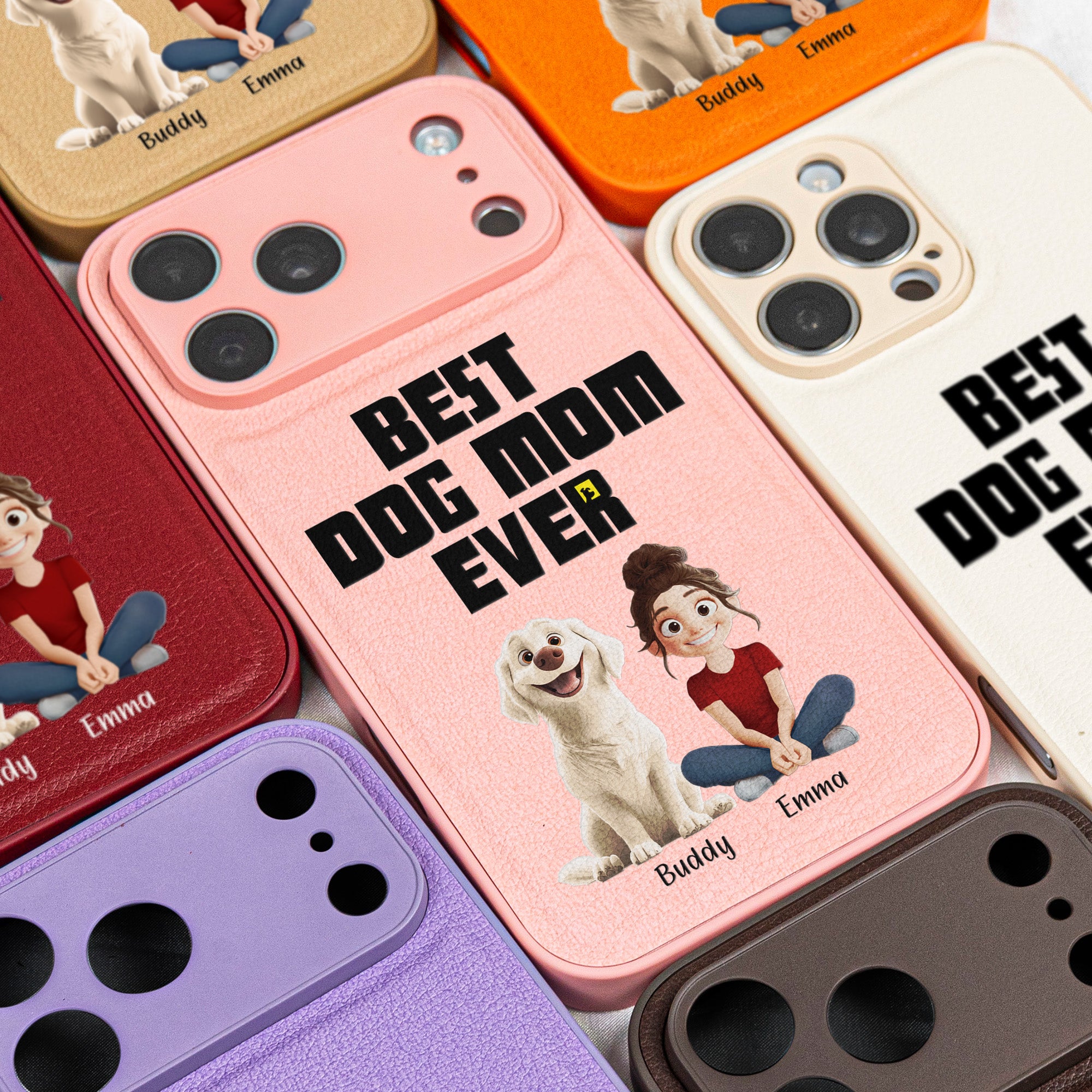 Life-Is-Better-Wit-Dogs-Personalized-Leather-Phonecase-4