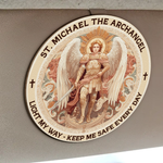 Light My Way - Keep Me Safe Every Day Christian Gift - Personalized Wooden Car Visor Clip