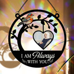 Light That Leads My Way - Personalized Photo Rainbow Suncatcher