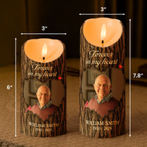 Light This Candle See It Glow - Personalized Photo LED Candle