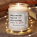 Light This Candle You Got This - Reminder For Her, Daughter, Sister, Wife, Friend - Personalized Scented Soy Candle